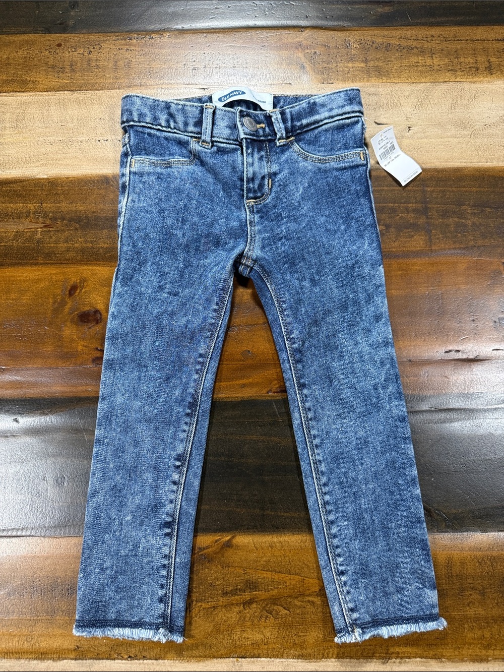 Old Navy Kids Blue Acid-Wash Denim Jeans New